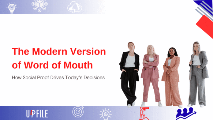 the modern version of word of mouth is