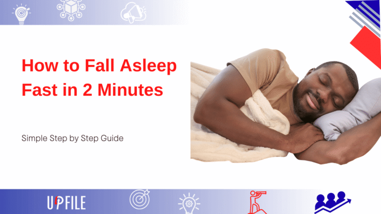 How to Fall Asleep Fast (2 Minutes or Less)